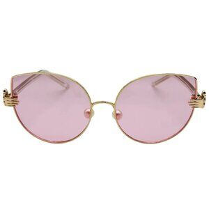 7021 | Pink Lens Cateye Sunglasses